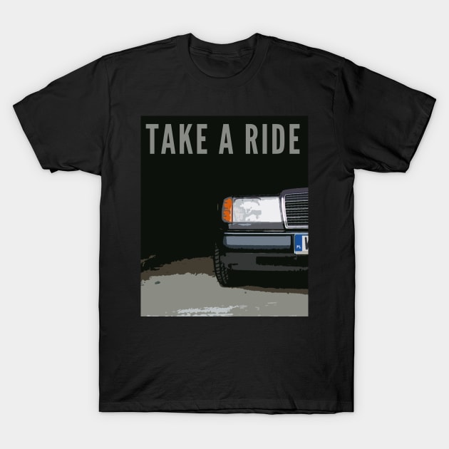 W124 Mercedes T-Shirt by AdaMazingDesign